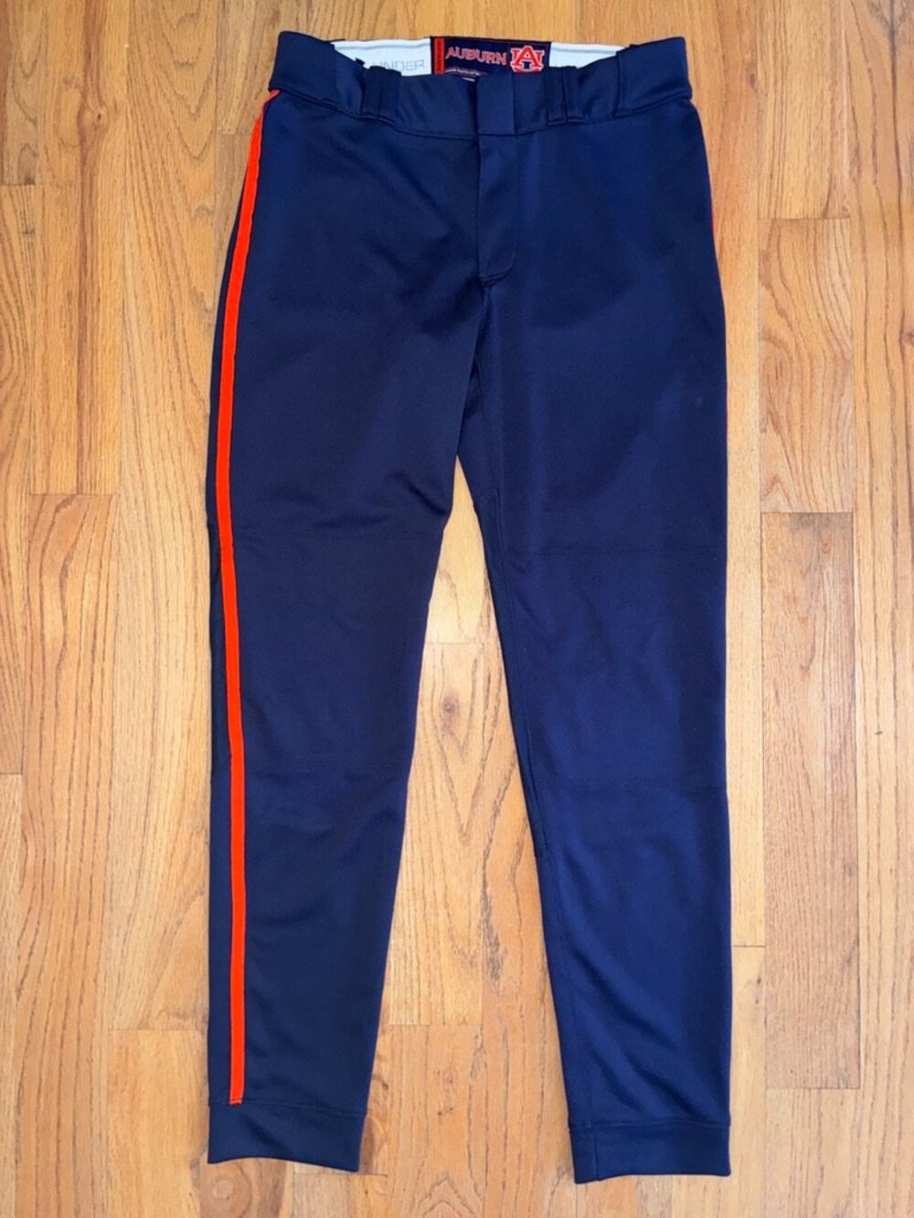 Under Armour Auburn Tigers Navy Baseball Pants Adult Small